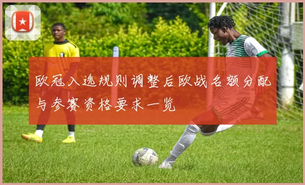 欧冠入选规则调整后欧战名额分配与参赛资格要求一览