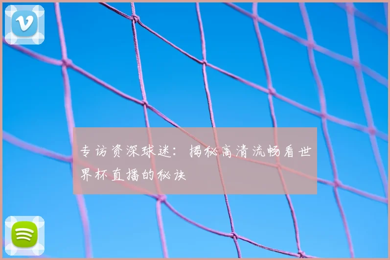 专访资深球迷：揭秘高清流畅看世界杯直播的秘诀